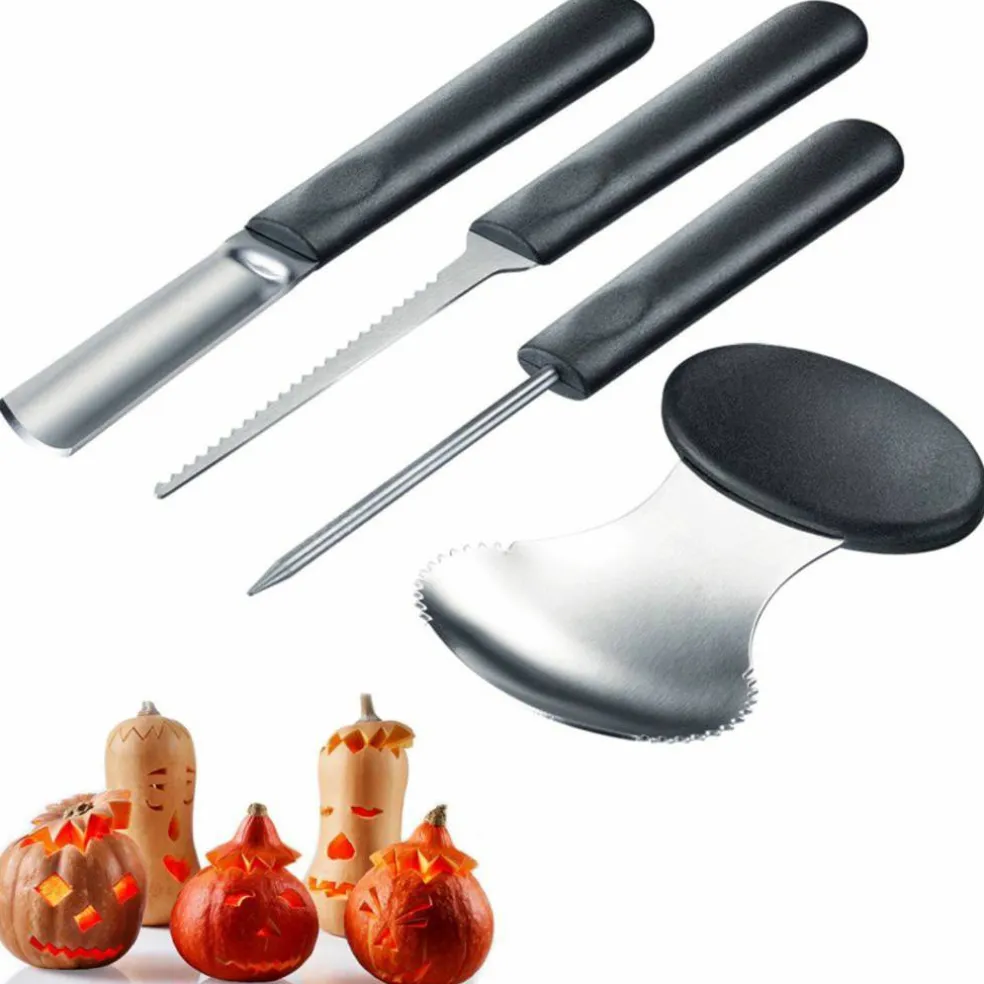 Skär-set till Halloween-pumpa