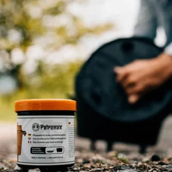 Skötselpasta för gjutjärn