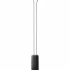 Slickepott Smal 26 cm Svart Långt Handtag