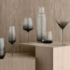 Smoke' Munblåst rödvinsglas