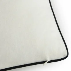 Soft kudde 50 x 50 cm, off white/black