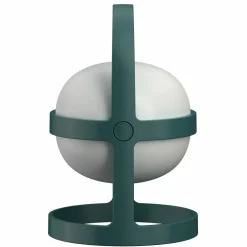 Solar Circular lampa 25 cm, grön