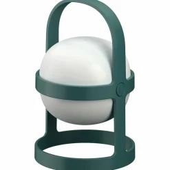 Solar Circular lampa 25 cm, grön
