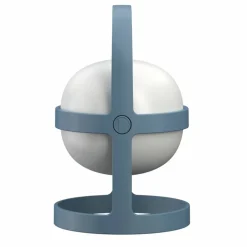 Solar Circular lampa 25 cm, sky blue