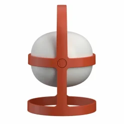 Solar Circular lampa 18,5 cm, terrakotta