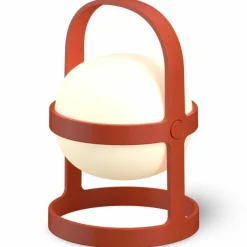 Solar Circular lampa 18,5 cm, terrakotta