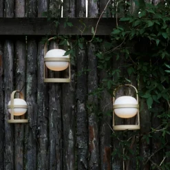 Solar Circular lampa 18,5 cm, wheat