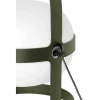 Solar lampa olivgrön 34 cm.