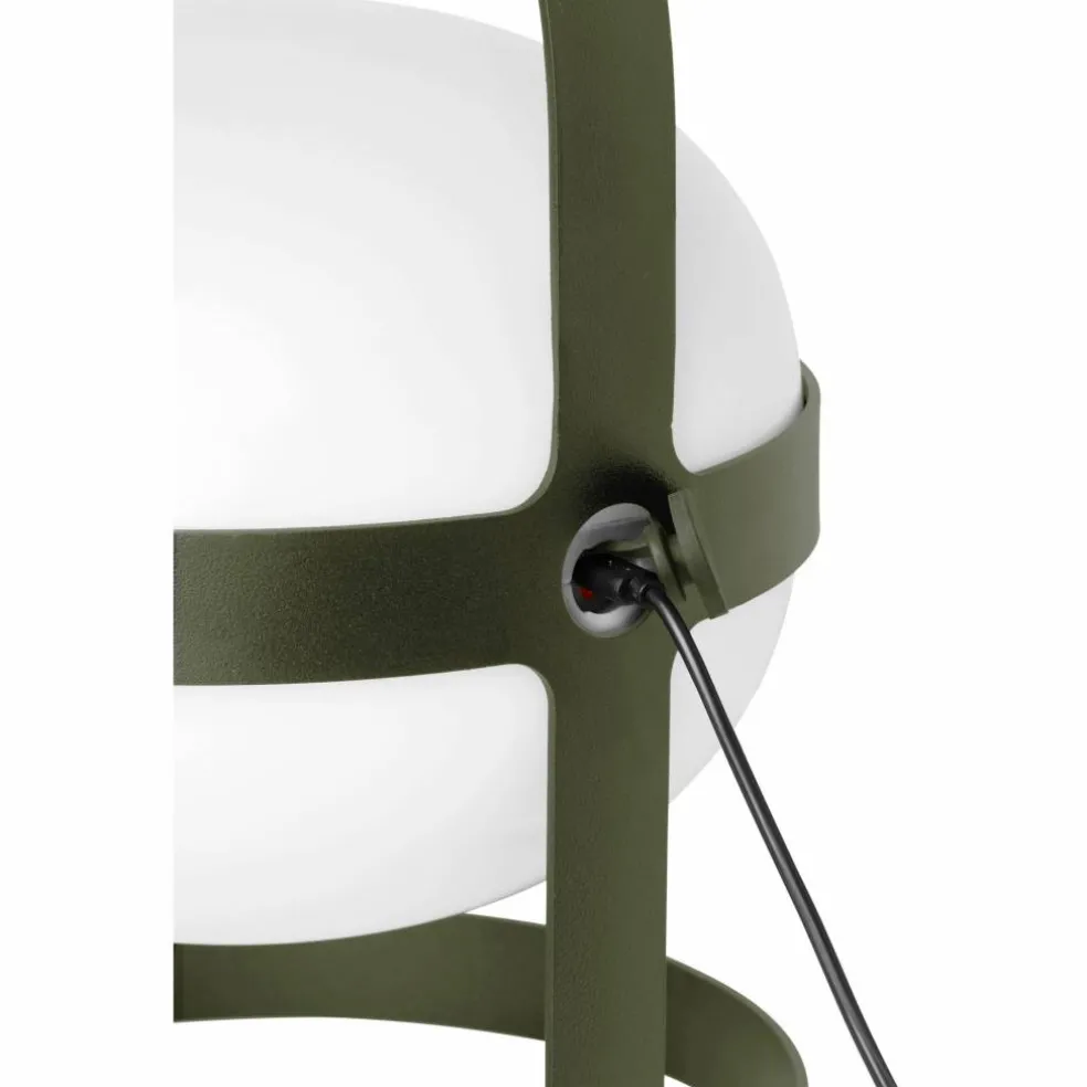 Solar lampa olivgrön 34 cm.