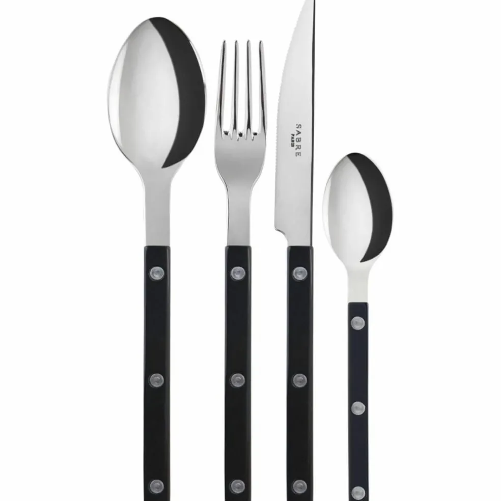 Solid bestickset 4 delar, green