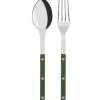 Solid serveringsset 2 delar, light kaki