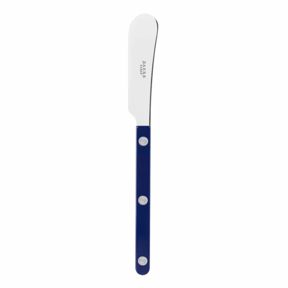 Solid smörkniv 14 cm, burgundy