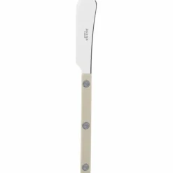 Solid smörkniv 14 cm, ivory