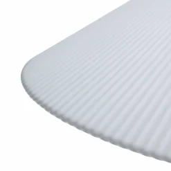 Solid taklampa 44 cm, sand/vit