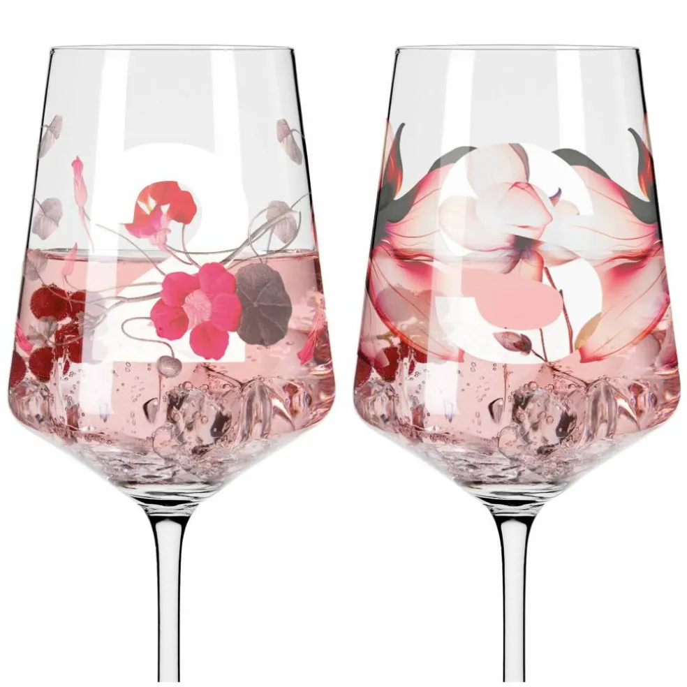 Sommersonett vinglas, 2-pack, NO:5&6