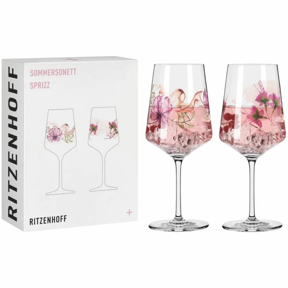 Sommersonett vinglas, 2-pack, NO:5&6