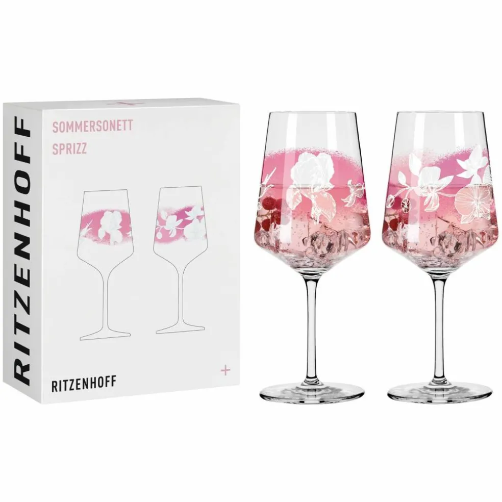 Sommersonett vinglas, 2-pack, NO:5&6