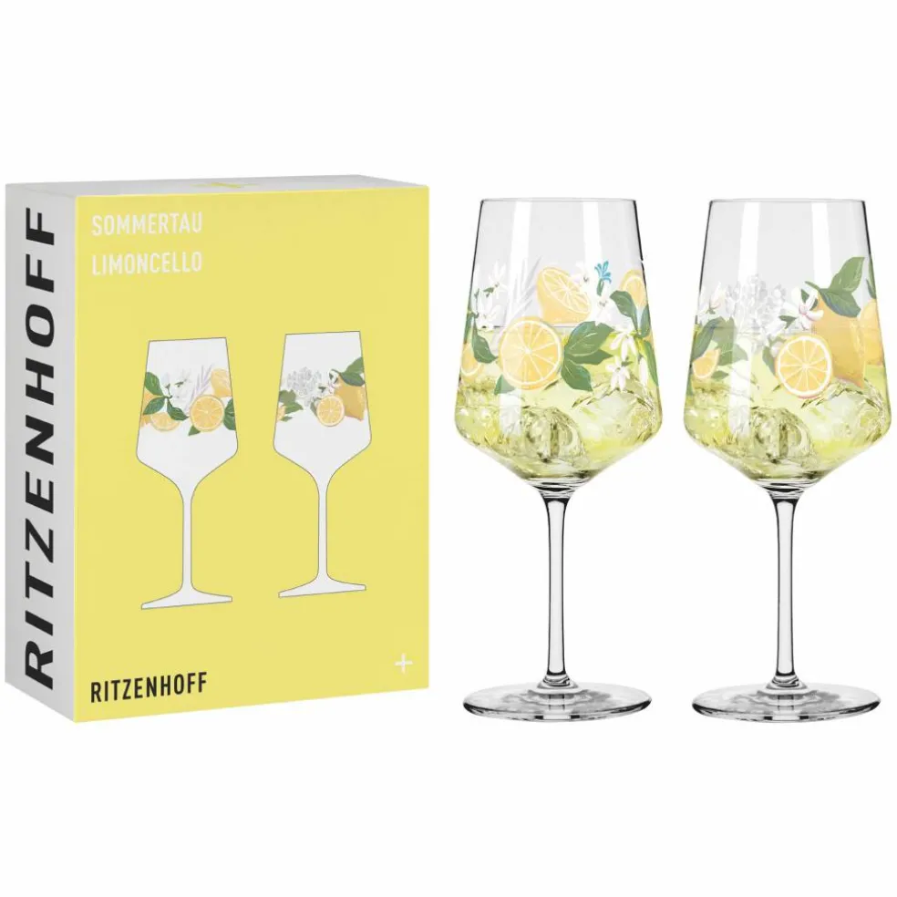 Sommertau Limoncello 2025 vinglas, 2-pack