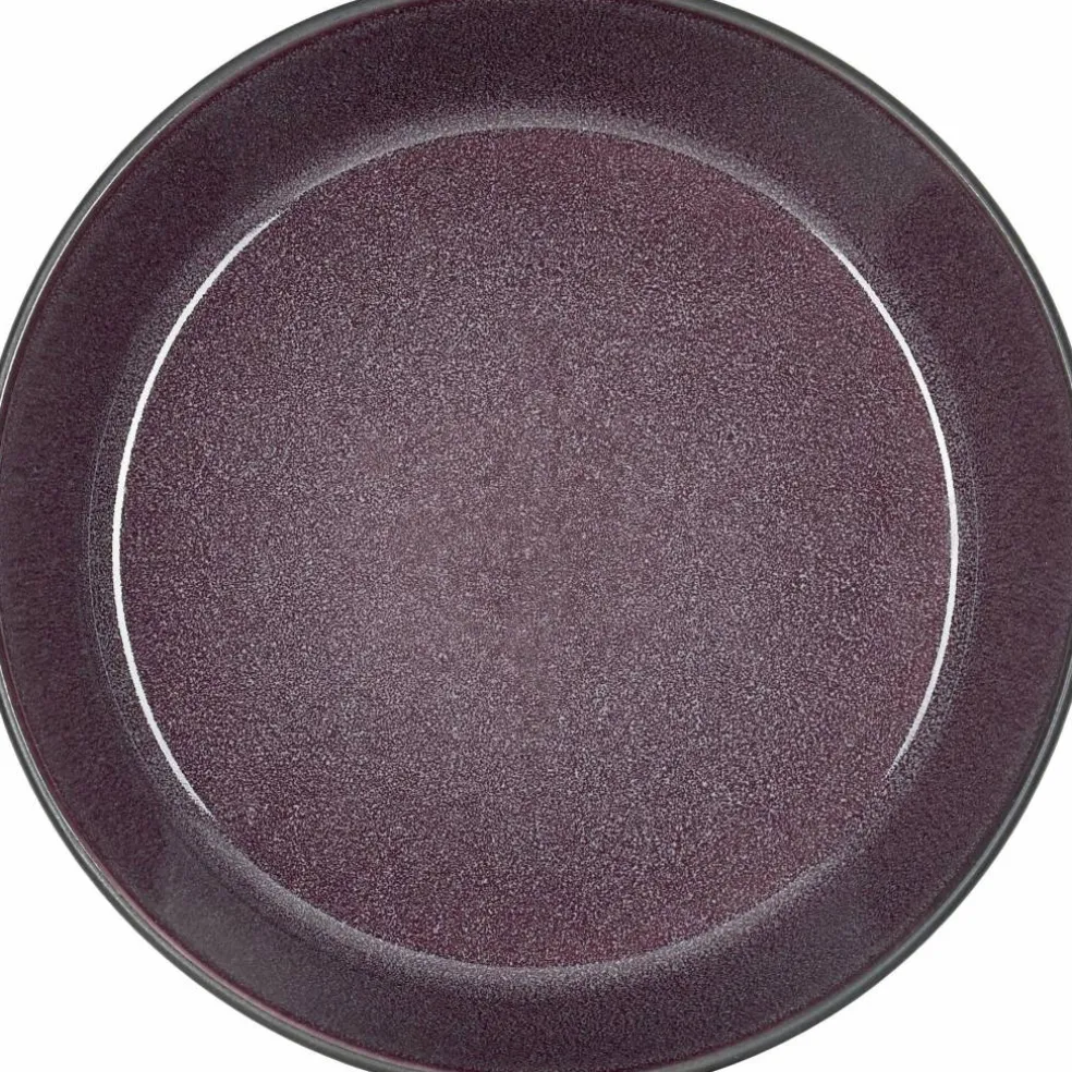 Soppskål 18 cm svart/lila