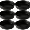 Sopptallrik 6 st, titanium black