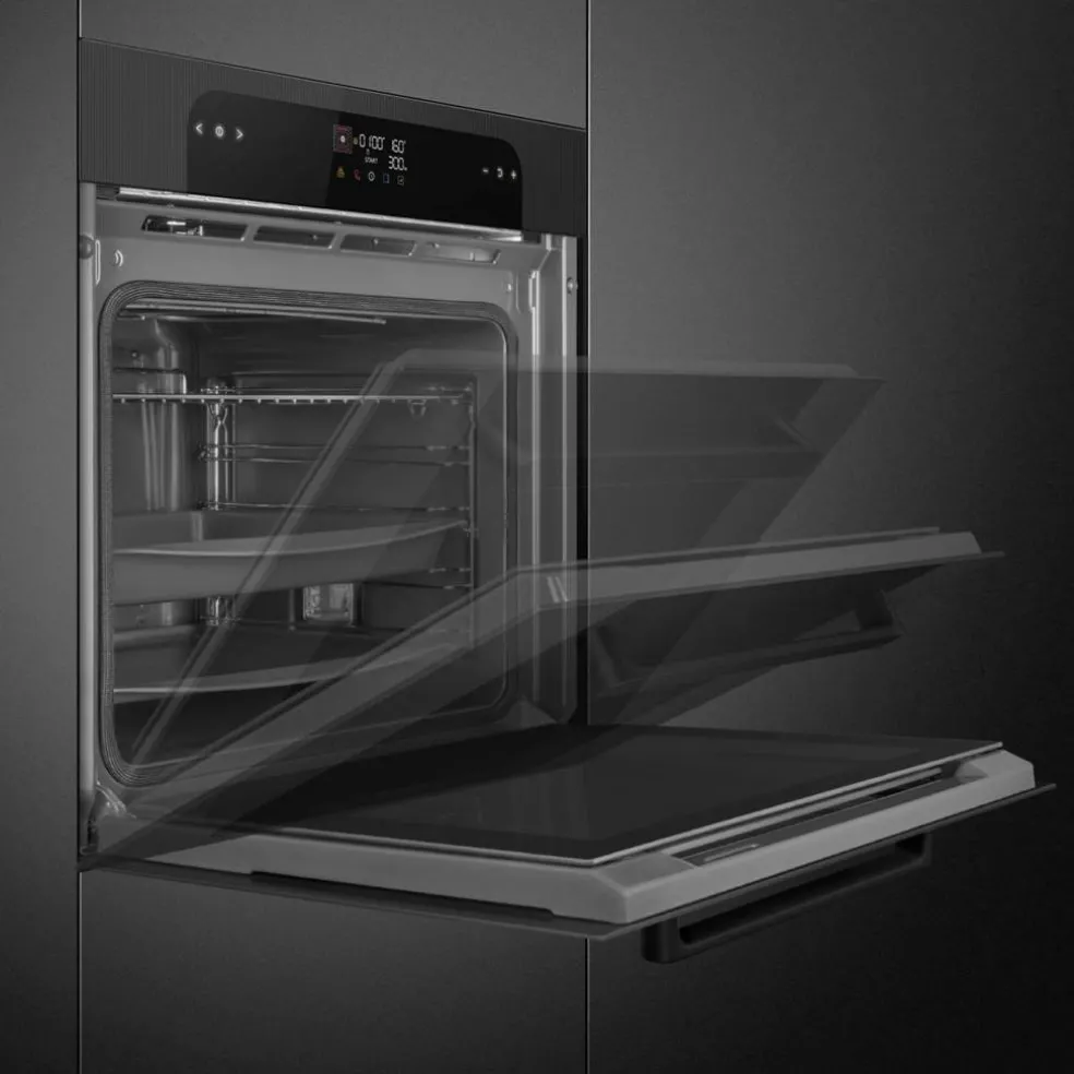 SOP6202S2PB Musa inbyggnadsugn 60 cm, svart