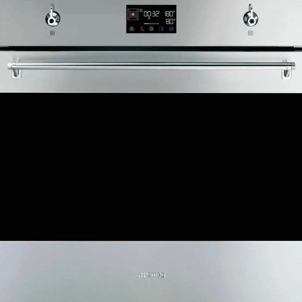 SOP6302S2PX inbyggnadsugn, 68 liter, rostfritt stål