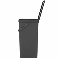 Sort & Go avfallshink 3 liter, mörkergrå