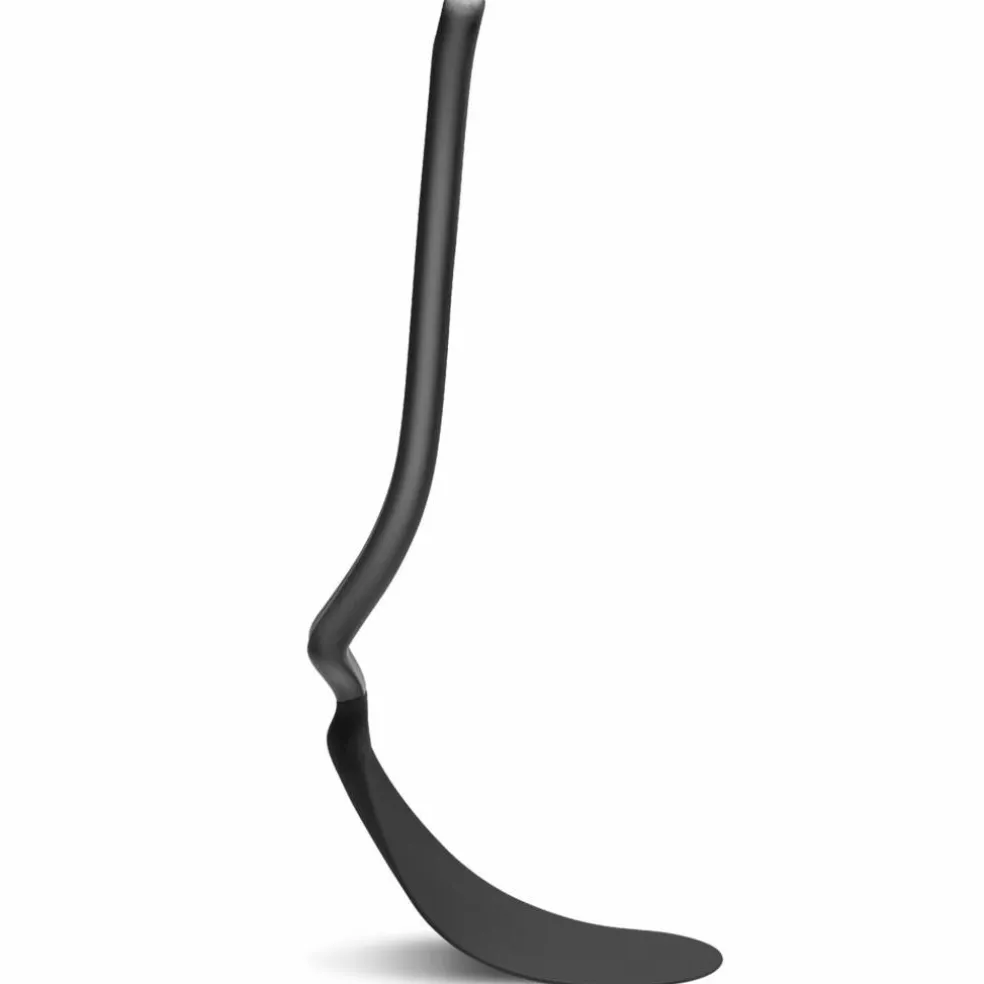 Spatel/stekspade, svart/blå