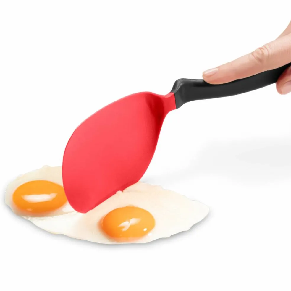 Spatel/stekspade, svart/blå