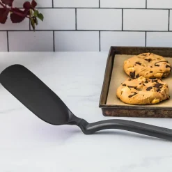 Spatel/stekspade, svart/grön