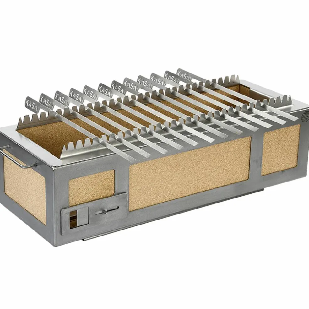 Spettstativ & grillspett 12 st (Long)