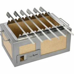Spettstativ & grillspett 6 st (Medium Long)