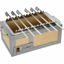 Spettstativ & grillspett 6 st (Nano Pro)