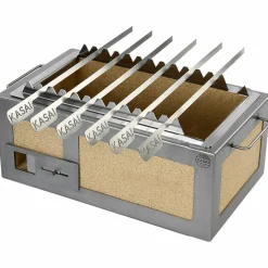 Spettstativ & grillspett 6 st (Nano Pro)