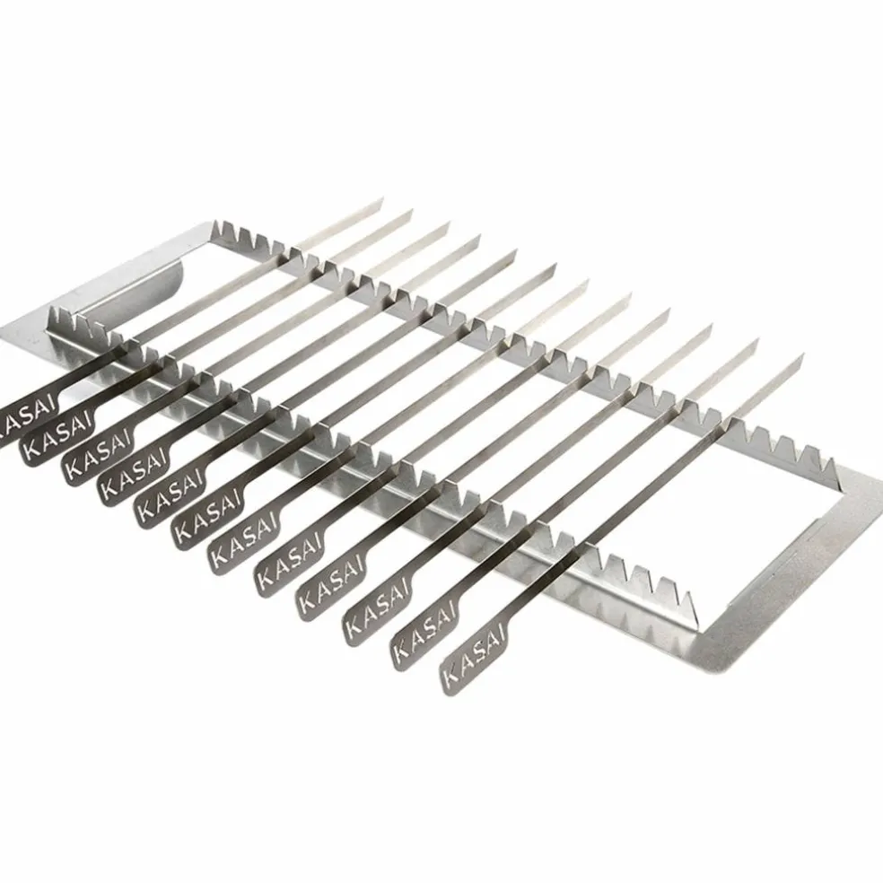 Spettstativ & grillspett 6 st (Nano Pro)