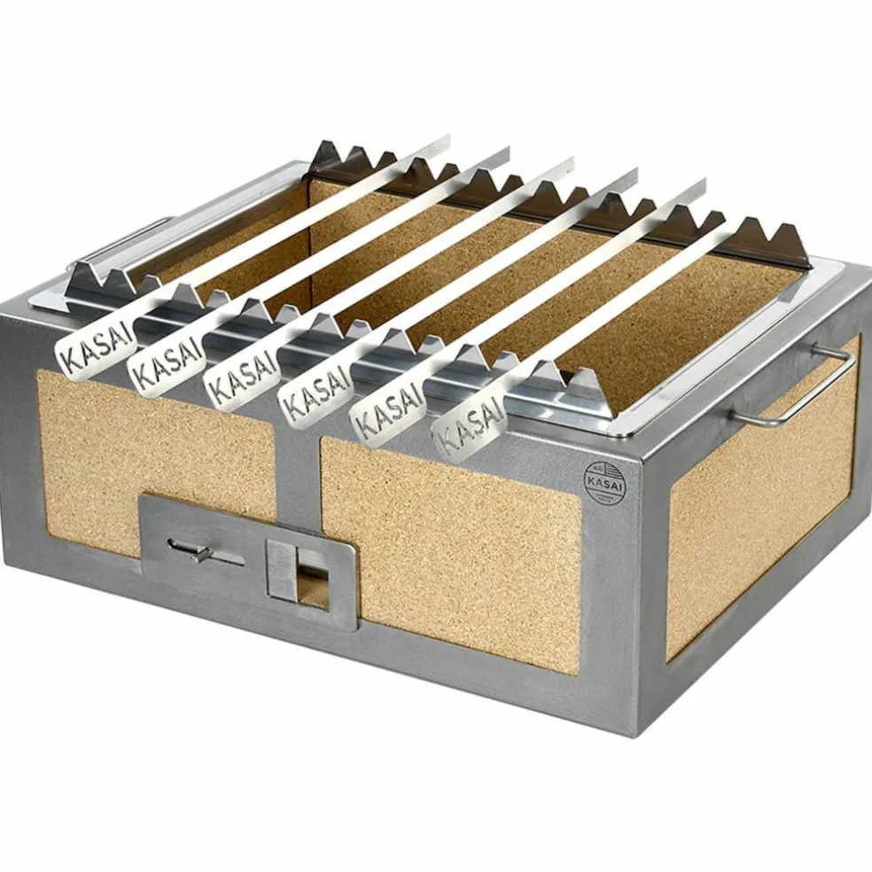Spettstativ & grillspett 12 st (XL)
