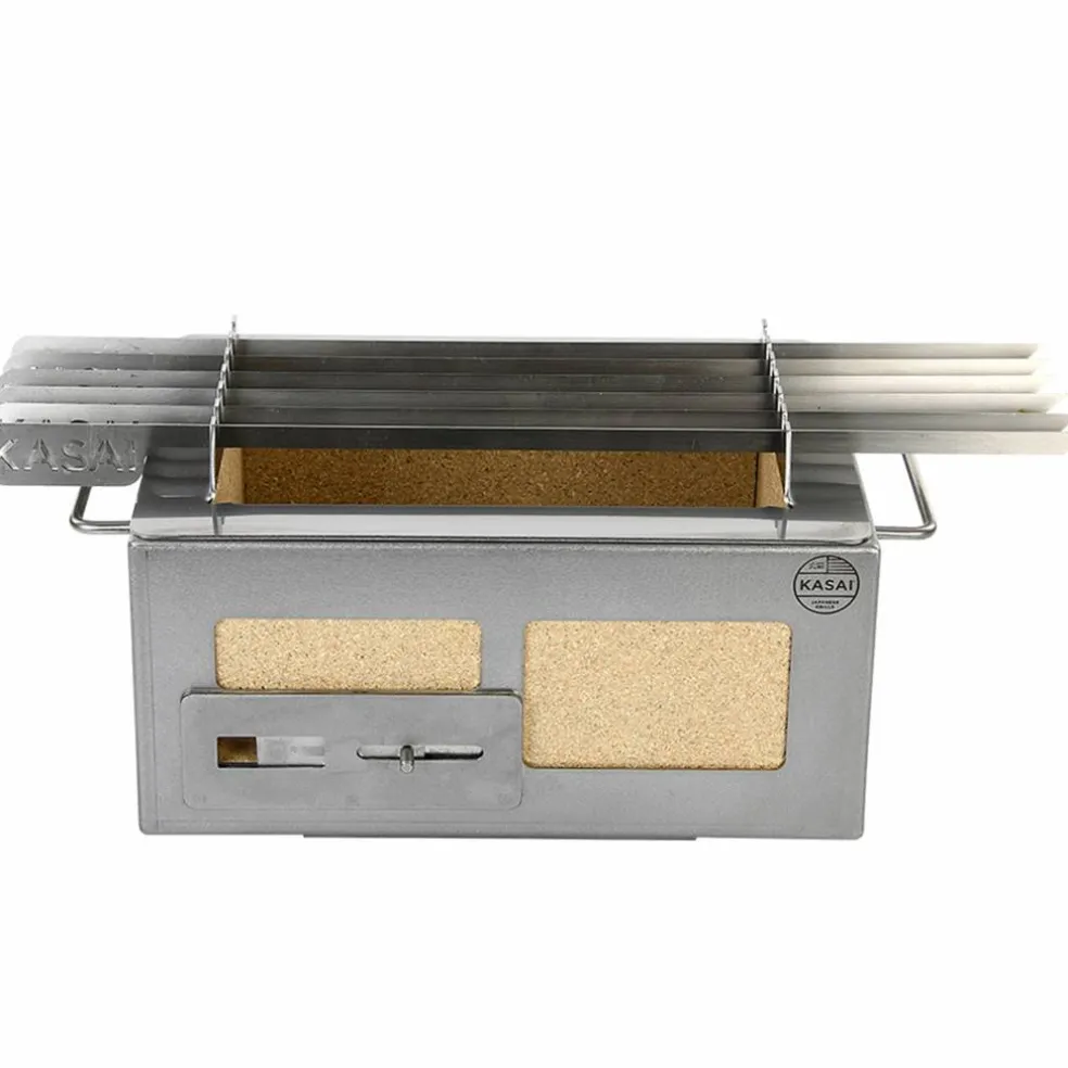 Spettstativ & grillspett 12 st (XL)