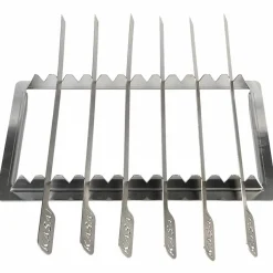 Spettstativ & grillspett 12 st (XL)