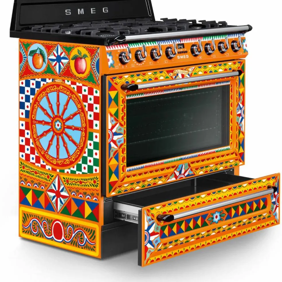 Spis m. gashäll Dolce & Gabbana Divina Cucina TR90DGC9 90 cm