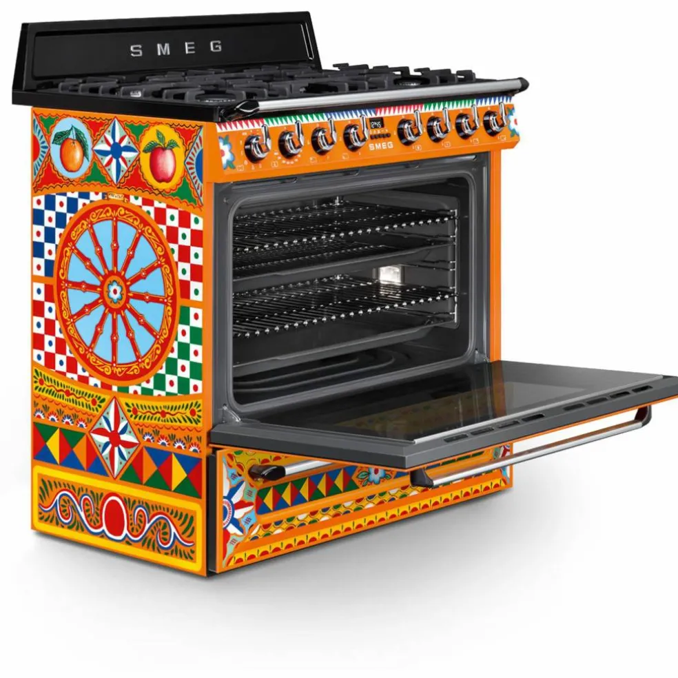 Spis m. gashäll Dolce & Gabbana Divina Cucina TR90DGC9 90 cm