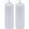 Squeezeflaska 260 ml med lock, 2-pack