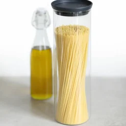 Stapelbar glasburk 1,9 liter, transparent