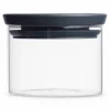 Stapelbar glasburk 1,1 liter, transparent