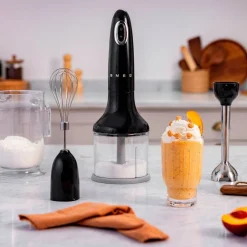Stavmixer med tillbehör, svart
