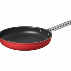 Stekpanna 30 cm, röd