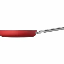 Stekpanna 30 cm, röd