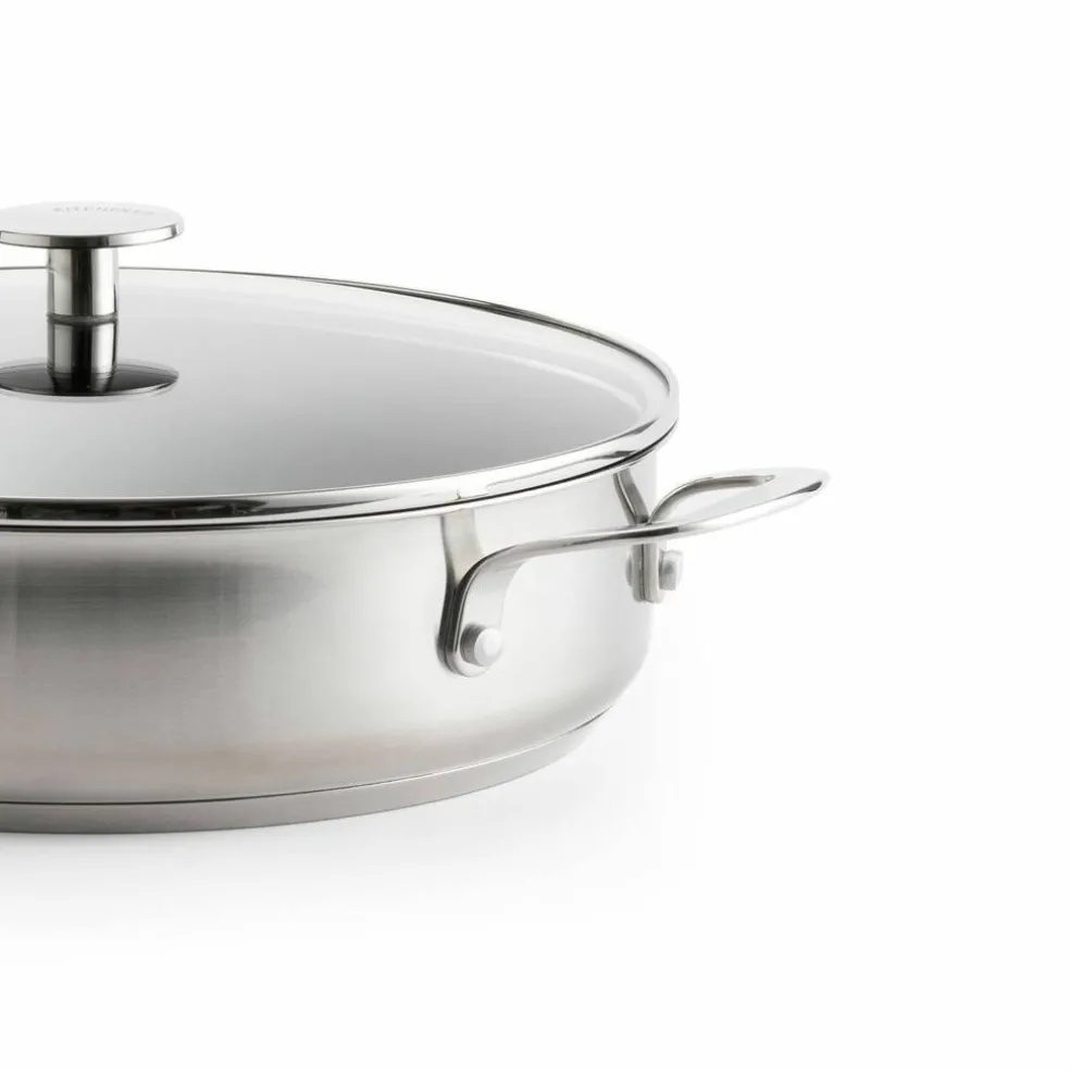 Stekpanna 28 cm, rostfritt stål