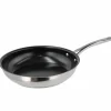 Stekpanna 20 cm, 18/8 rostfritt stål
