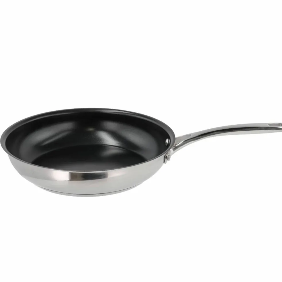 Stekpanna 20 cm, 18/8 rostfritt stål