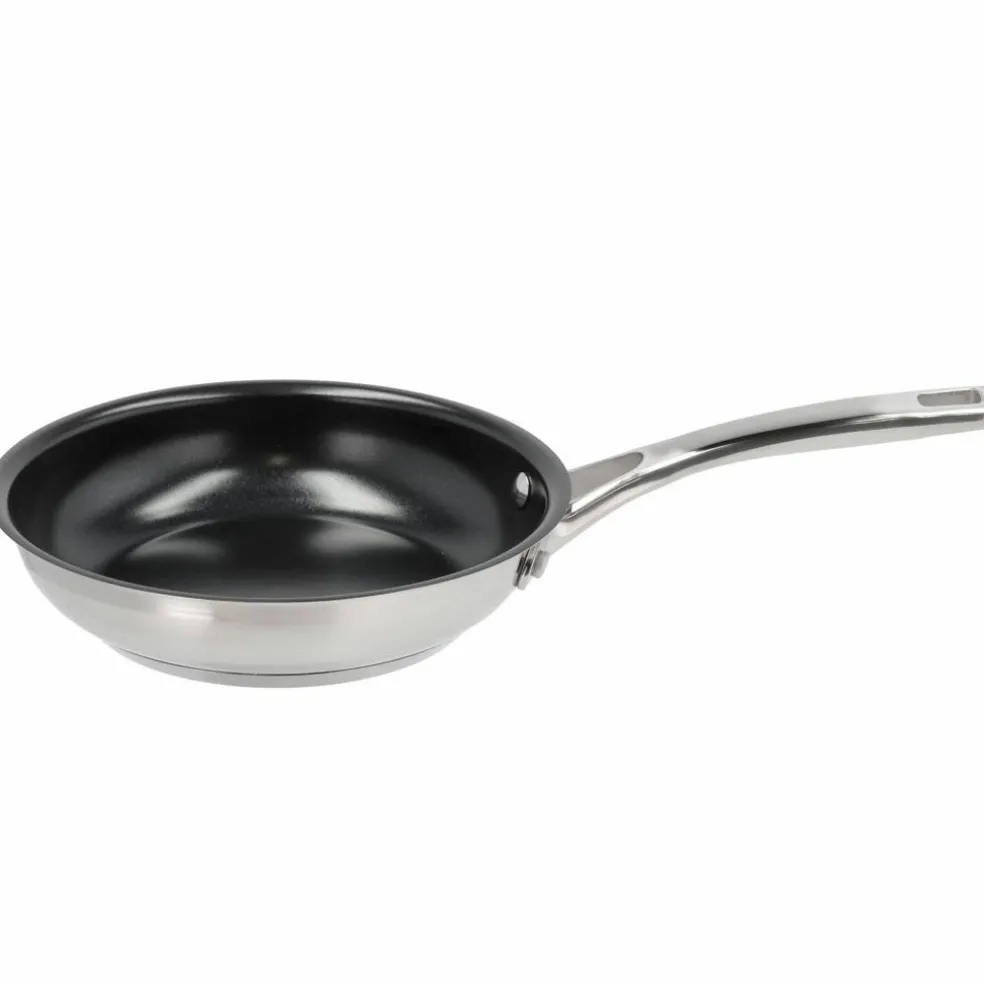 Stekpanna 28 cm, 18/8 rostfritt stål